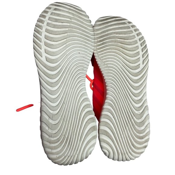 Adidas SIZE 10 Womens Kaptir X Signal Coral Orange Cloudfoam Sneakers - Picture 10 of 10